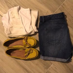 Lucky brand leather sliders